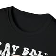 thumbnail image 3 of Play Ball Game, Gildan Unisex Softstyle Shirt, Baseball Graphic Tee, S-3XL, 3 of 3