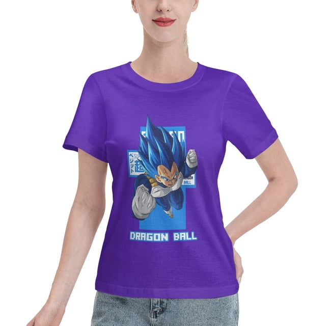 Women's Basic Short Sleeve T-Shirt Super Saiyan