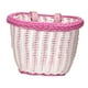 thumbnail image 2 of Cesta de bicicleta para niños con accesorio universal para manillar para aventuras al aire libre blanco rosa, 2 of 9