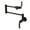 Oil Rubbed Bronze, variant on Kingston Brass KS4101KL Whitaker Wall Mount Pot Filler Faucet, Polished Chrome