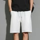 thumbnail image 5 of pstuiky Hombres bajos, Pantalones cortos deportivos de entrenamiento físico de color sólido para hombre, transpirables, con bolsillos, estilo crop top Pantalones cortos cargo, 5 of 7