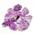 thumbnail image 4 of Zentron Crystal Collection: 1/2 Pound Rough Natural Amethyst Quartz Stones with Velvet Bag, 4 of 5