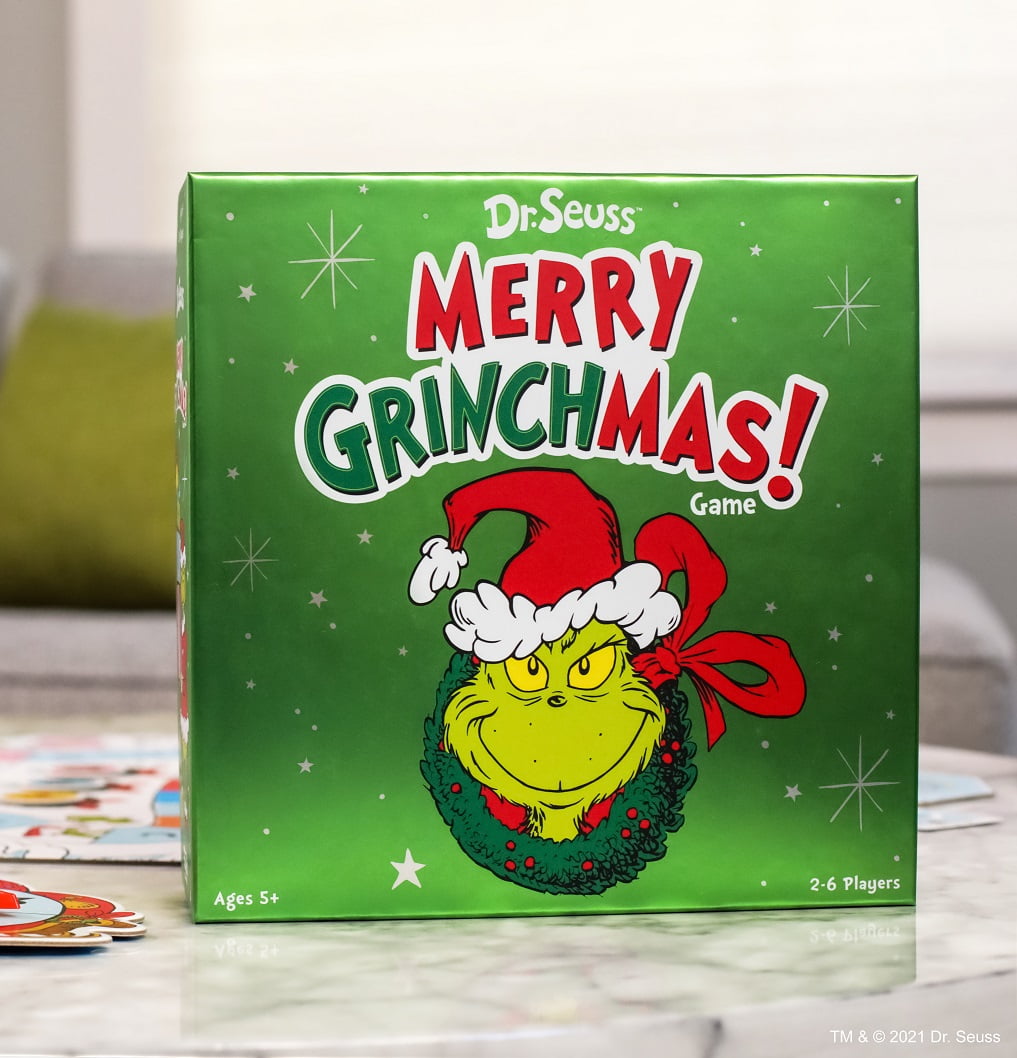Funko Dr. Seuss Merry Grinchmas! Family Game, Ages 5+, 2-6