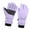 Light Purple, variant on Waterproof Kids Ski Gloves Insulated Warm Winter Gloves Split Finger Design For Cold Weather Outdoor Activity