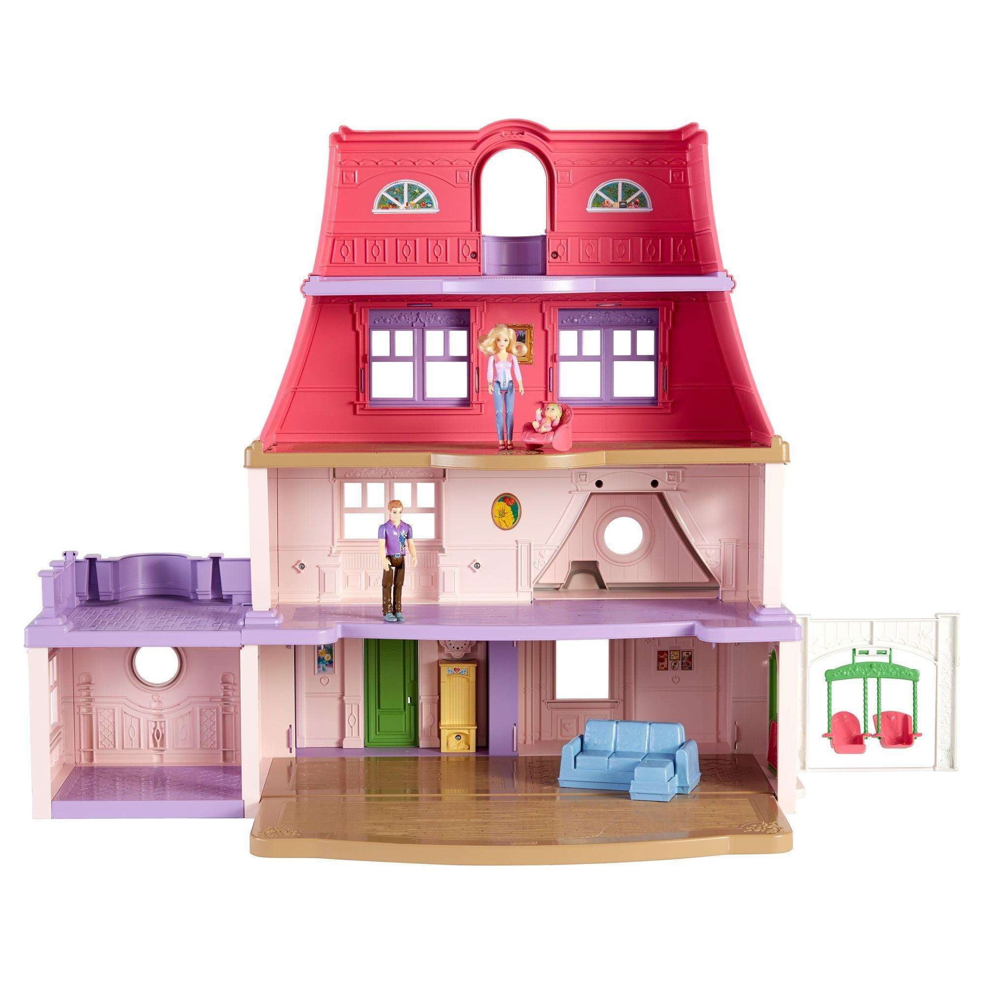 Fisher Loving Family Dollhouse Fancy Dining Room RARE H7021 Deluxe Decor for sale online 