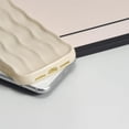 thumbnail image 5 of Water Ripple Curly Wave Frame for iPhone 11 Case,Soft Slim Silicone Water Ripple Pattern iPhone 11 Phone Case,Beige, 5 of 14
