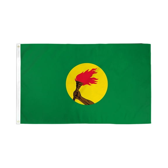 Zaire Flag 3x5ft Poly