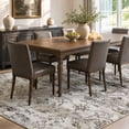 thumbnail image 5 of VUNATE 8'x10' Area Rugs for Living Room Machine Washable Rugs Abstract Vintage Distressed Indoor Rug Carpet Soft Lightweight Large Area Rug for Bedroom Dining Room Kitchen Foldable Nonslip Rug Taupe, 5 of 8