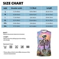thumbnail image 6 of Pofeuu Sky Sunflower Skull Print Men's Muscle T-Shirt, Sleeveless, Muscle Tank, Classic Muscle Tee Top For Men Casual Sleeveless Muscle T-Shirt Trendy Clothes-3X-Large, 6 of 7