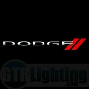2X PCs for Dodge Charger Car Door Logo Projector Lights, Led Welcome Laser Door Lights Logo, No Damage Wireless Type Projector Car Door Lights with Dodge Charger