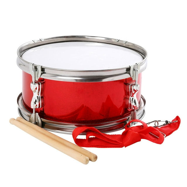 Instrumentos musicales de tambor de 11 pulgadas, instrumento de percusión profesional con baquetas, tambores musicales para niños principiantes