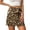 F-499Brown, variant on Women's Athletic Skirt With Built In Shorts High Waist Plaid Print Comfortable Stretchy Sports Training Skirts For Running Tennis Workouts,Grey,L