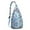 Sky-blue-74, variant on 4-Pockets Cross Body Bags for Woman Men,Cute Sea Life Sling Bag Chest Bag with Adjustable Strap Women's Crossbody Bags for Outdoors Hiking Traveling