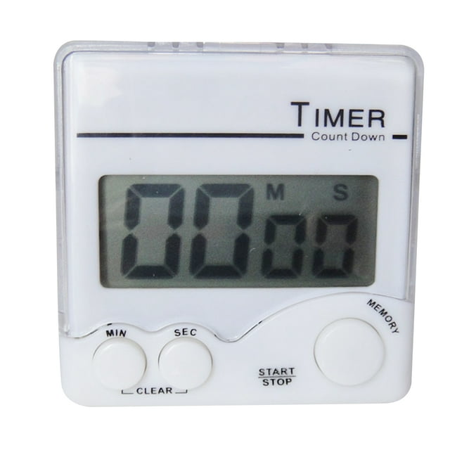 Zootealy Digital Kitchen Timer with Strong Magnet Back Stand Loud Alarm Large Display Cooking Timer Clock for Time Management Workout Baking Egg Timer