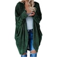 thumbnail image 6 of Uhndy Jackets for Women, Women Casual Christmas Printed Blouse Mid-Length Cardigan Long Sleeve Tops Sweater Winter Coats Christmas Gifts for Women, 6 of 6