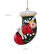 thumbnail image 3 of Adorno de árbol de Navidad de metal retro para puerta de bienvenida, colgante de Papá Noel, muñeco de ángel de dibujos animados, adornos colgantes, decoración navideña, 3 of 5
