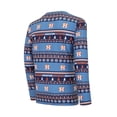 thumbnail image 2 of Men's Concepts Sport Navy Houston Astros Knit Ugly Sweater Long Sleeve Top & Pants Set, 2 of 3