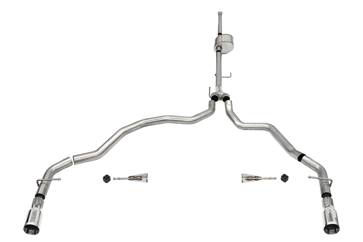 Corsa Performance 21152 Xtreme Cat Back Exhaust System Fits 21 23 F 150 Fits select: 2022 FORD F150, 2021 FORD F150 SUPER CAB
