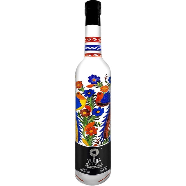 Mezcal Artesanal de Oaxaca Yuliia Joven Espadín 40° blanco 500 ml