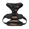 thumbnail image 5 of Lsque American Flag with Desert Camouflage Dog Harness, No-Pull Pet Harness with 2 Leash Clips, Adjustable Soft Padded Dog Vest with Easy Control Handle for Large Dogs-X-Large, 5 of 9