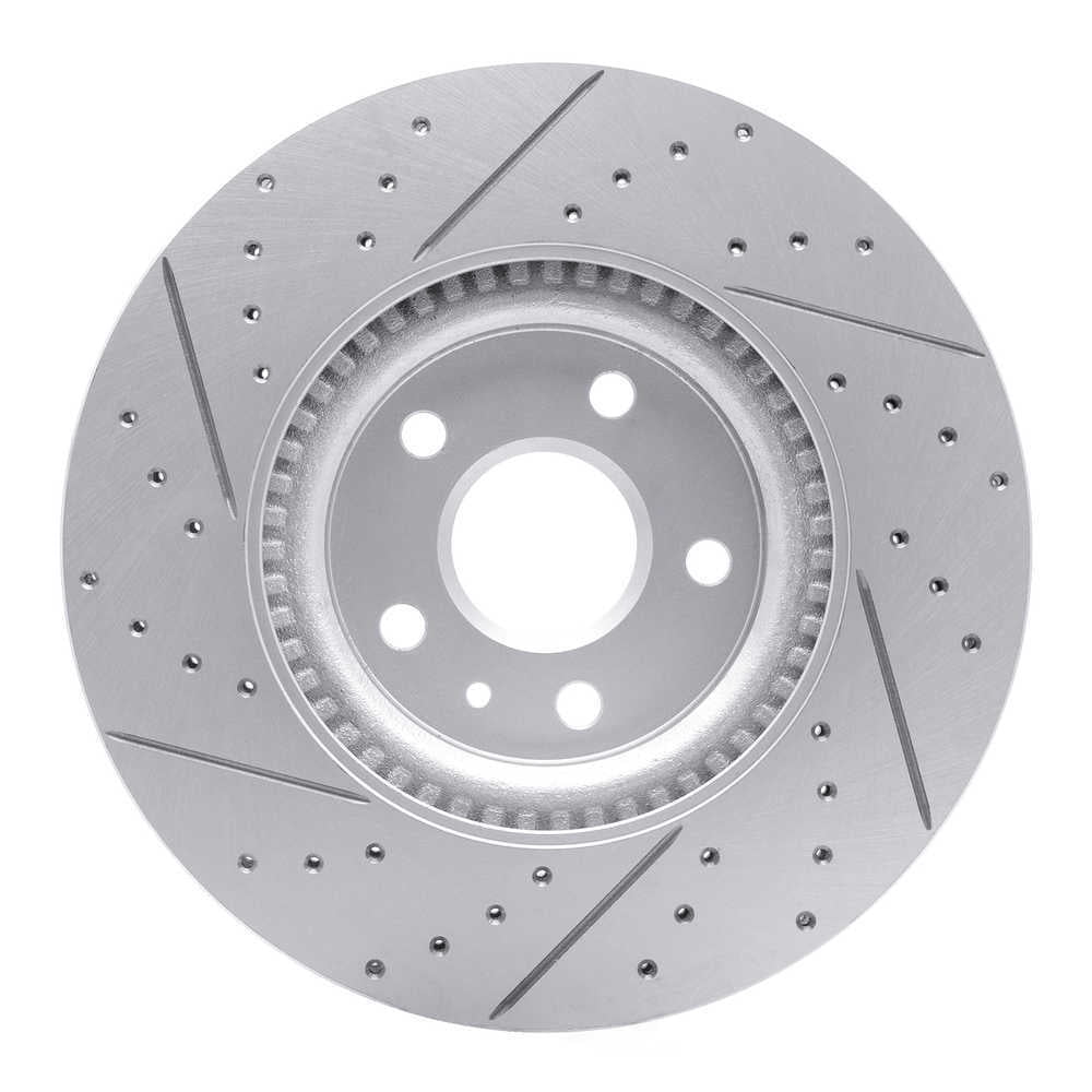 Dynamic Friction Company 830-45019R DFC Geoperformance Rotor - Drilled and Slotted