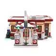 thumbnail image 3 of Department 56 House Reindeer Run Gas Station Christmas Claus Building Light 6007623, 3 of 4