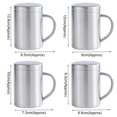 thumbnail image 5 of Joernso Water Mug Portable Double Wall Stainless Steel Travel Termo Cup with Lid for Home, 5 of 8