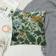 thumbnail image 2 of PRATYUS   Sage Green Leaves Pillow Covers  Spring Summer Floral Throw Pillow Covers Set of  Farmhouse Decor Colorful Wildflower Decorative Pillowcase for Garden Patio Outdoors White, 2 of 5