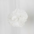 thumbnail image 2 of Efavormart 6 PCS Paper Tissue Wedding Birthday Party Banquet Event Festival Paper Flower Pom Pom - White 8 inch, 2 of 11