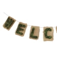 thumbnail image 4 of Northlight 6' Brown and Green "Welcome" Hanging Wall Decor, 4 of 4