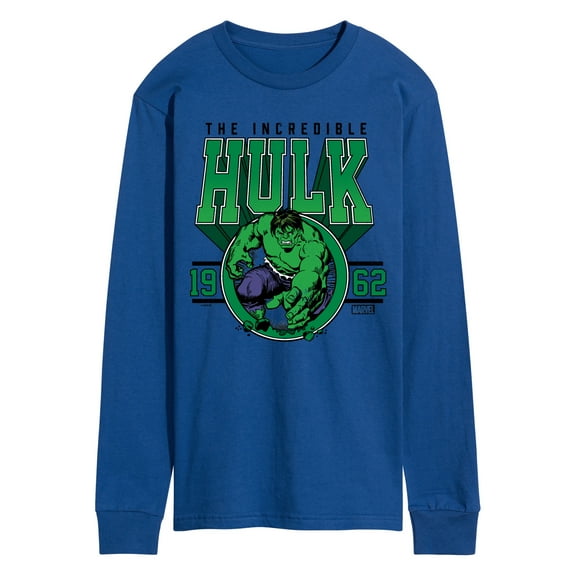 Marvel Hulk - Collegiate - Men's Long Sleeve Graphic T-Shirt