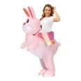 thumbnail image 3 of XFGOU rabbit rabbit Toys and Hobbies Easter Riding Bunny Half-length Festive Cosplay Costume Inflatable Suit The Birthday Gift Inflatable Toy, 3 of 9