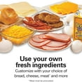 thumbnail image 4 of Breakfast Sandwich Maker with Egg Cooker Ring, Customize Ingredients, Perfect for English Muffins, Croissants, Mini Waffles, Perfect White Elephant Gifts, Mint, 4 of 5