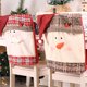 thumbnail image 2 of Decoración de Navidad, suministros para vacaciones, fundas para sillas multiusos para comedor, diseño plegable de tamaño compacto, funda Kits de decoración para fiestas Patrón de muñeco de nieve Billuyoard HA069921-02, 2 of 6