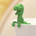 thumbnail image 5 of Green - 1 X Cute Animal Silicone Tea Infuser, Edible Silicone Tea Infuser, Dinosaur Shaped Tea Strainer, Funny Tea Strainer, Stirring Tea Infuser, 5 of 5