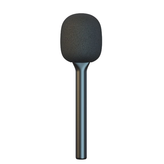 Wind Resistant Handheld Interviews Microphone Adapter Stick For Outdoor Reporting Clear Audios Capture Plastic Design