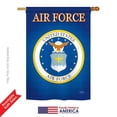 thumbnail image 4 of Breeze Decor 08054 Drapeau de Maison Impression Verticale Double Face Armée Militaire - 28 x 40 Po., 4 of 4