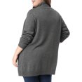 thumbnail image 3 of GRACE & GRANDEUR Cardigan Chandail à Manches Longues pour Femmes Grande Taille, 3 of 7