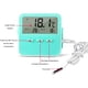 thumbnail image 2 of Alarma De Sensores Altos/Bajos Termómetro de alarma de temperatura alta/baja Dispositivo de sensores electrónicos (verde), 2 of 6