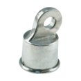 thumbnail image 1 of Extremo de raíl Yardlink de aluminio plateado de 7,1 cm de alto, 1 of 1
