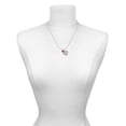 thumbnail image 2 of Delight Jewelry Silver-tone Mini 2-D Red Heart - Engraved Congrats Class of 2026 Charm Necklace, 18", 2 of 4