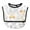 B, variant on CMrtew Bib Set Crumb Catcher Pocket & Antibacterial Fabric for 6 to 24M, Magnetic Snap, Dishwasher-Safe Toddler Feeding Set
