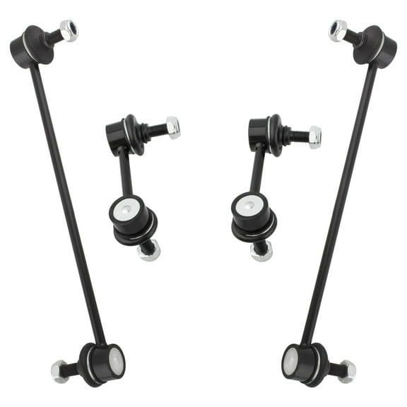 BOXI 4pcs Front & Rear Sway Bar Links Fit for Chrysler Sebring 2007-08 / for Dodge Avenger 2008/Caliber 2007-09 / for Jeep Compass/Patriot 07-09 / for Mitsubishi Outlander Sport 2011| K80258 K750058