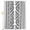 White Black, variant on Boho Sage Green Geometric Blackout Curtains for Bedroom/Living Room, Pinch Pleated Black Out Curtains, Vintage Southwestern Stripes Room Darkening Window Drapes with Hooks 2 Panels, 39"x70"
