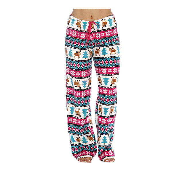 Eyicmarn - Eyicmarn Women Christmas Pajamas Sleep Bottoms Pants ...
