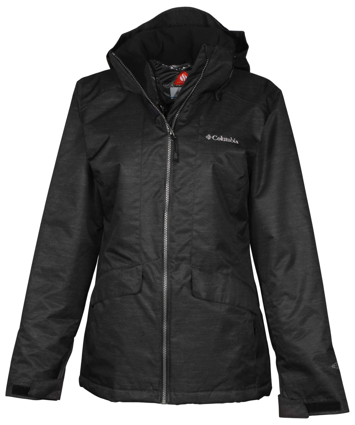 dark gray columbia jacket