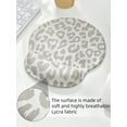 thumbnail image 4 of WWS-Leopard Mouse Pad Wrist Support Wrist Rest, Ergonomic Mouse Pad with Non-Slip Base for Office Gaming Working Computers,Desk Accessories Pain Relief Mouse Mat for Home&Game Decor, Beige, 4 of 4