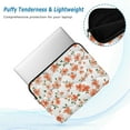 thumbnail image 2 of FORMRS 13-13.3 inch Laptop Sleeve Case Soft Carrying Quilted Computer Bag Cover, Small Floral Blooms, 2 of 7