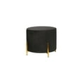 thumbnail image 1 of Alice Ottoman, Black, 1 of 2