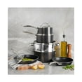 thumbnail image 2 of Gotham Steel Platinum 10-Pc. Cast Textured Nonstick Cookware Set, 2 of 3